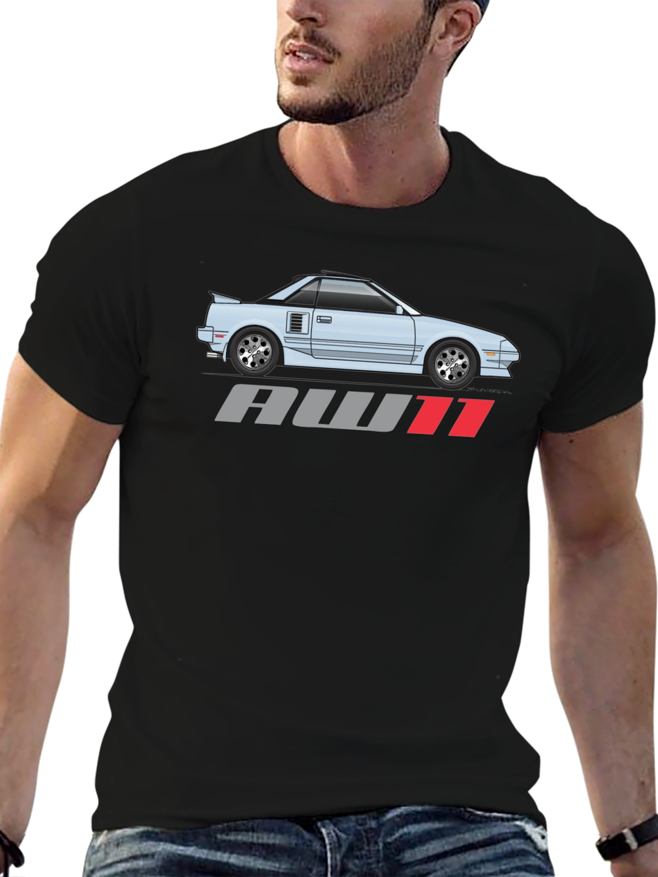 AW11 MR2 Car Graphic T-Shirt