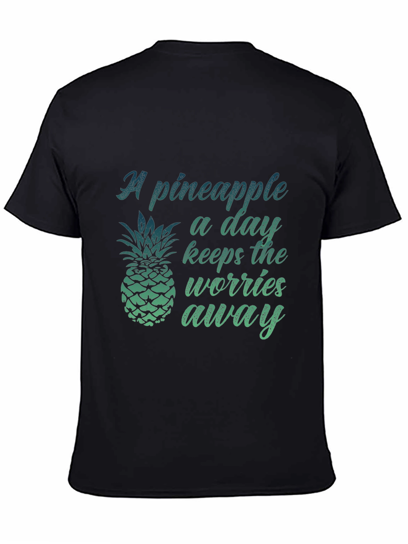 Pineapple A Day Graphic Tee - Tropical Vibes