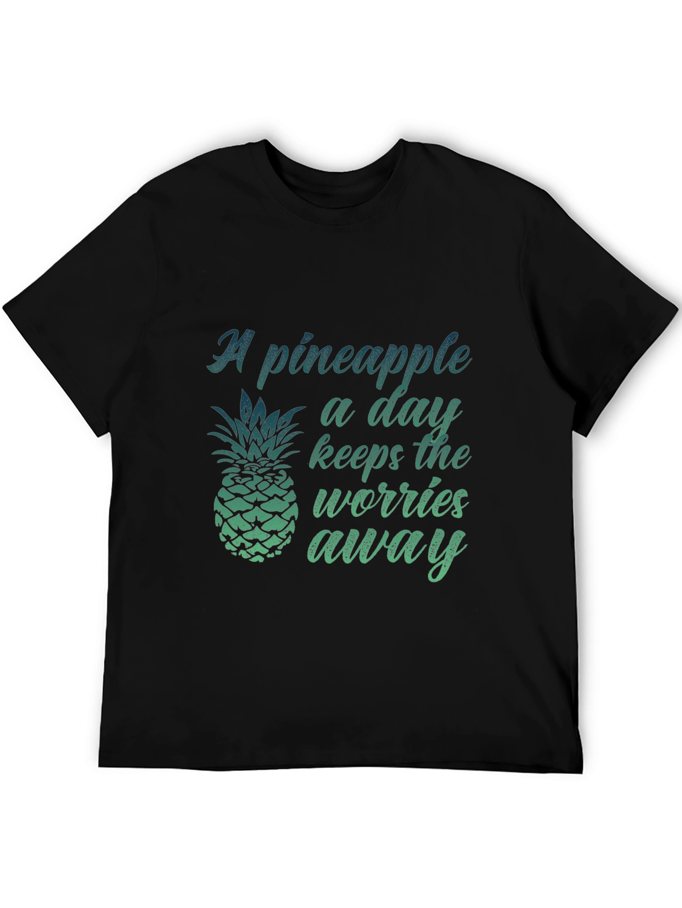 Pineapple A Day Graphic Tee - Tropical Vibes
