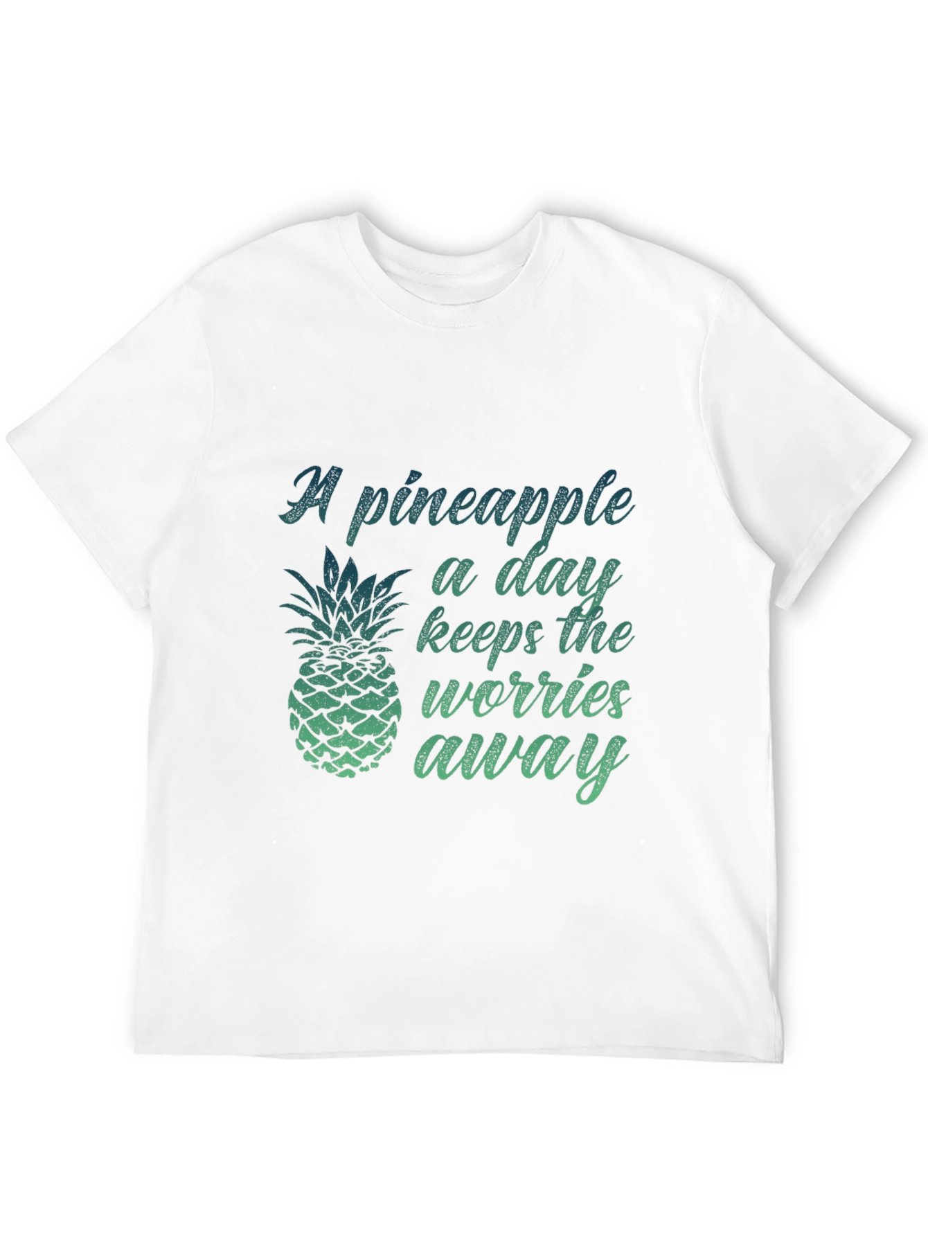 Pineapple A Day Graphic Tee - Tropical Vibes