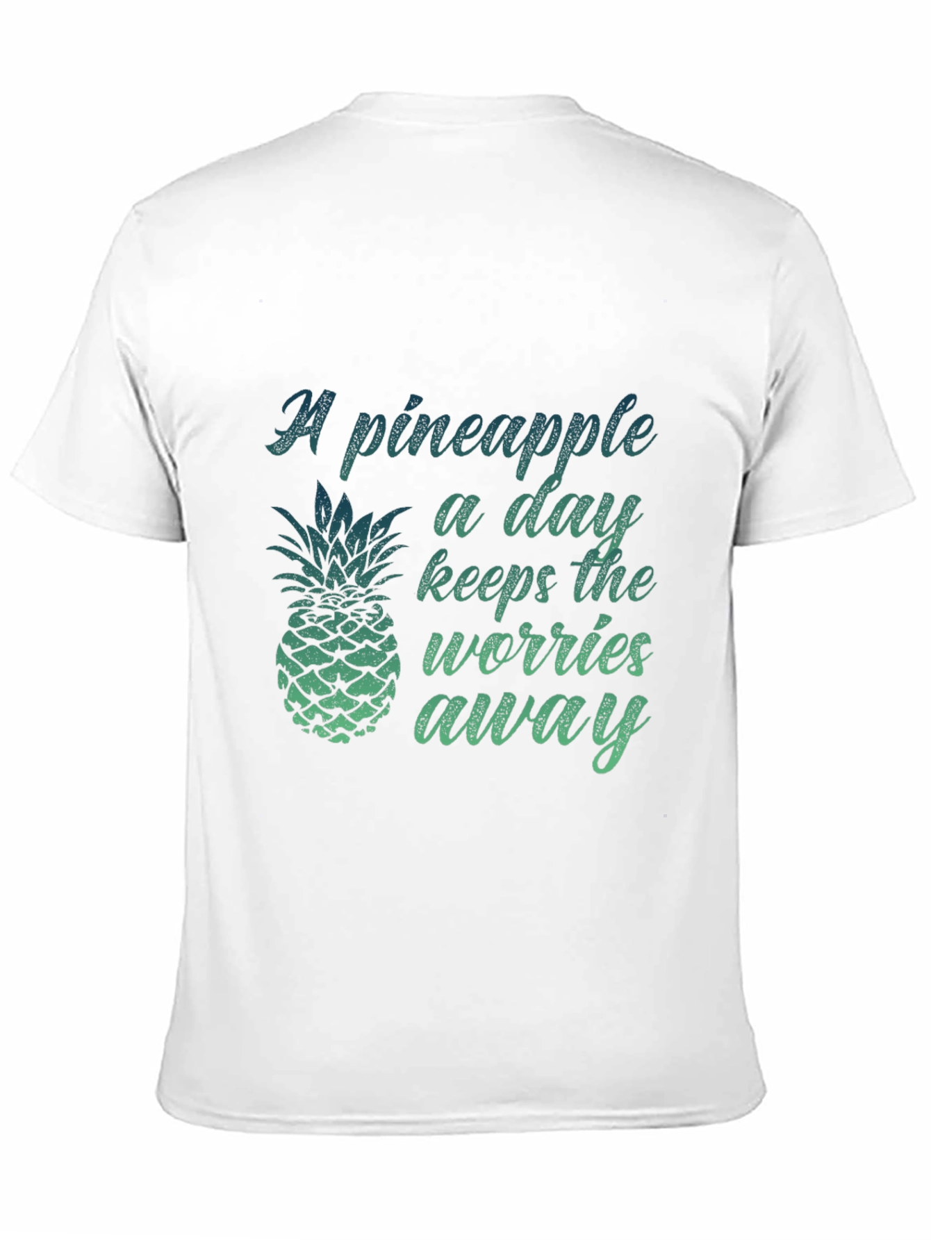 Pineapple A Day Graphic Tee - Tropical Vibes
