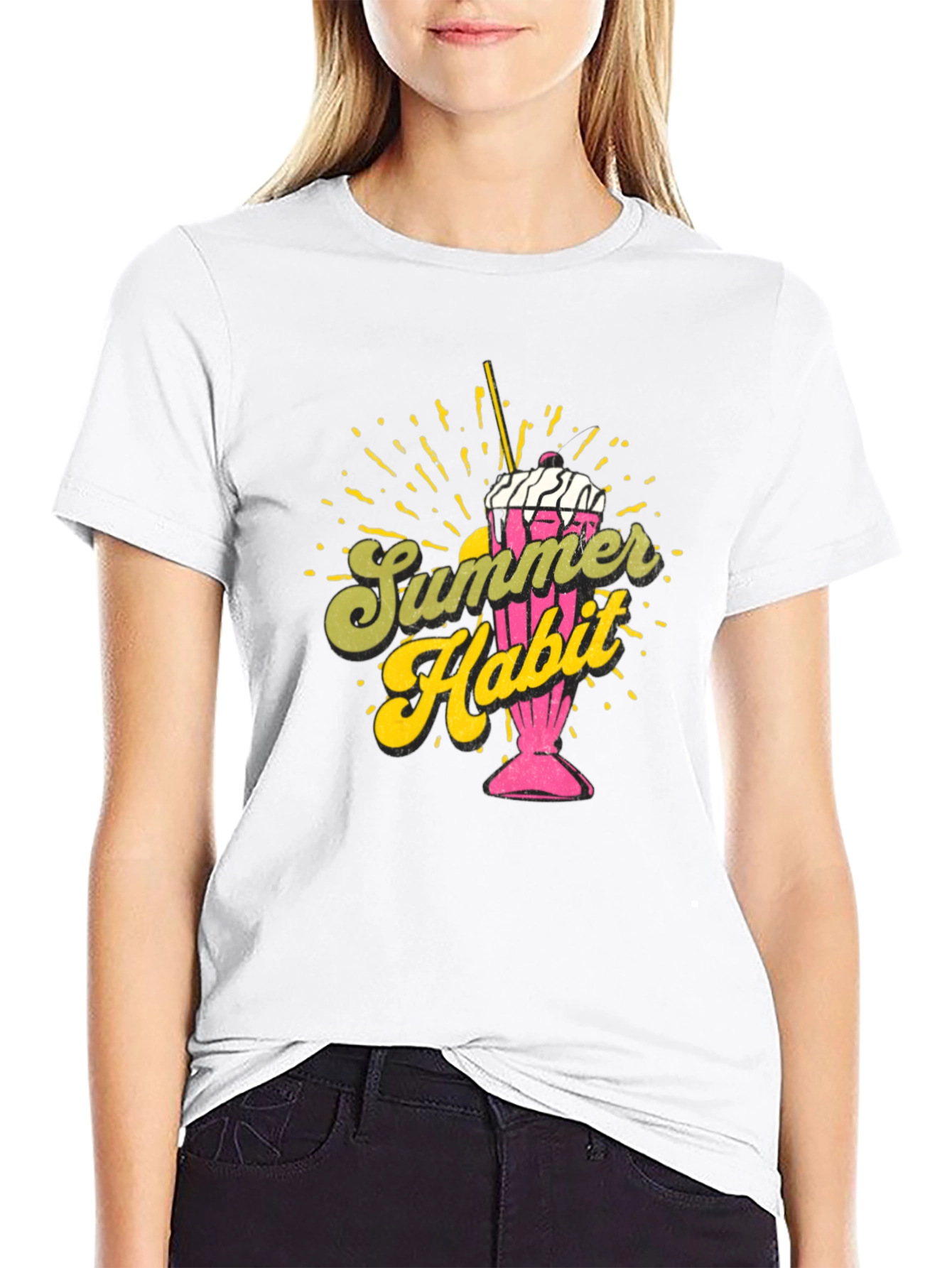 Summer Habit Graphic Tee - Cool & Casual