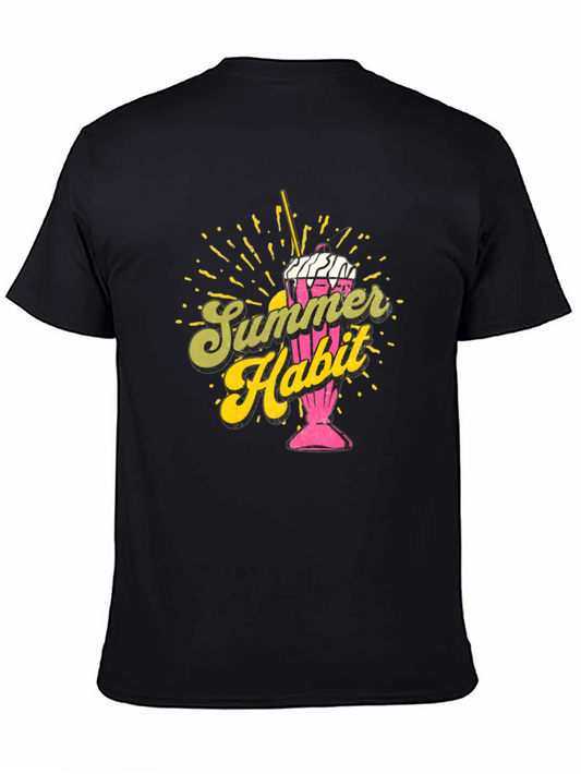 Summer Habit Graphic Tee - Cool & Casual