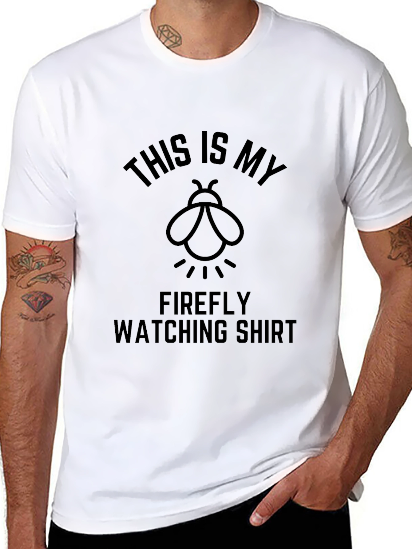 Firefly Watching Shirt - Funny Graphic Tee