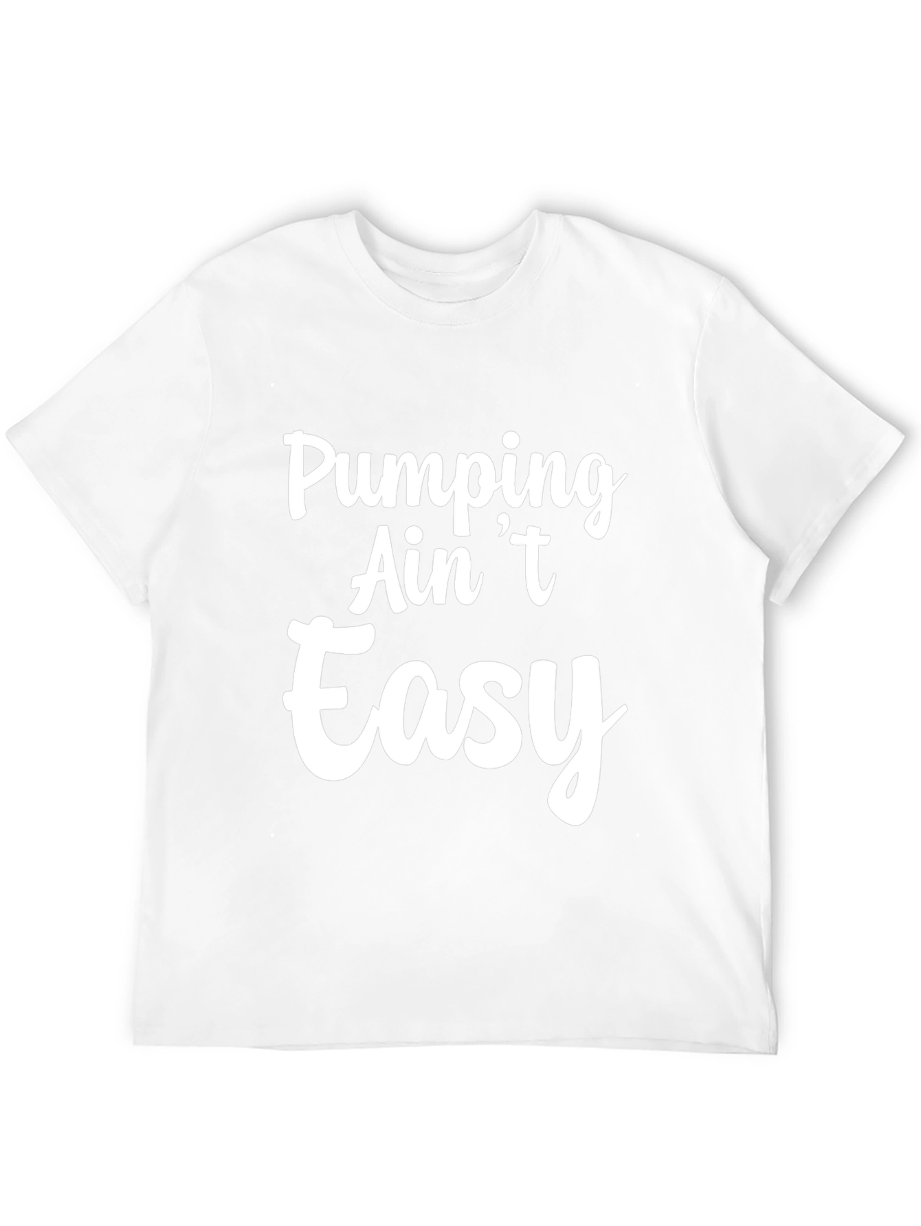 Pumping Aint Easy Graphic Tee - Black T-Shirt