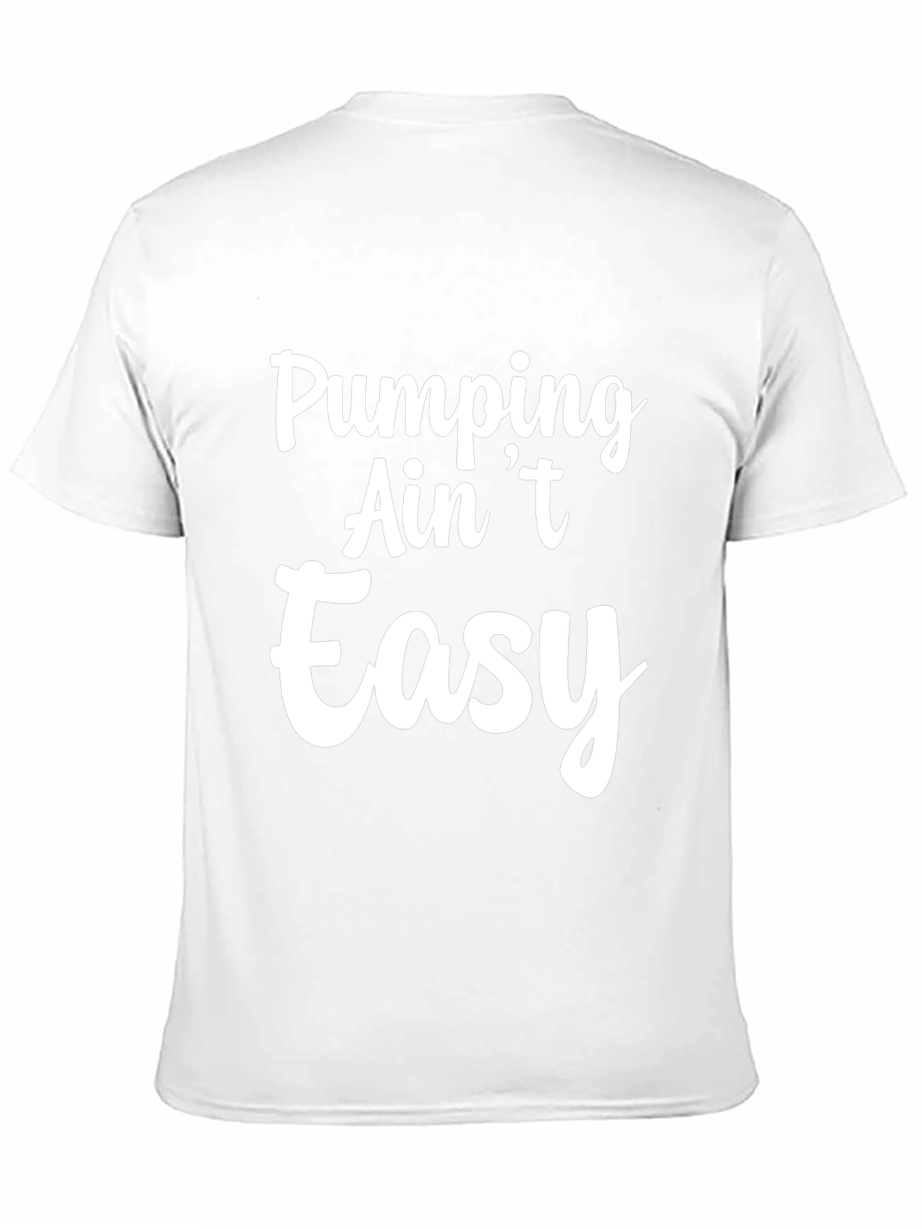 Pumping Aint Easy Graphic Tee - Black T-Shirt