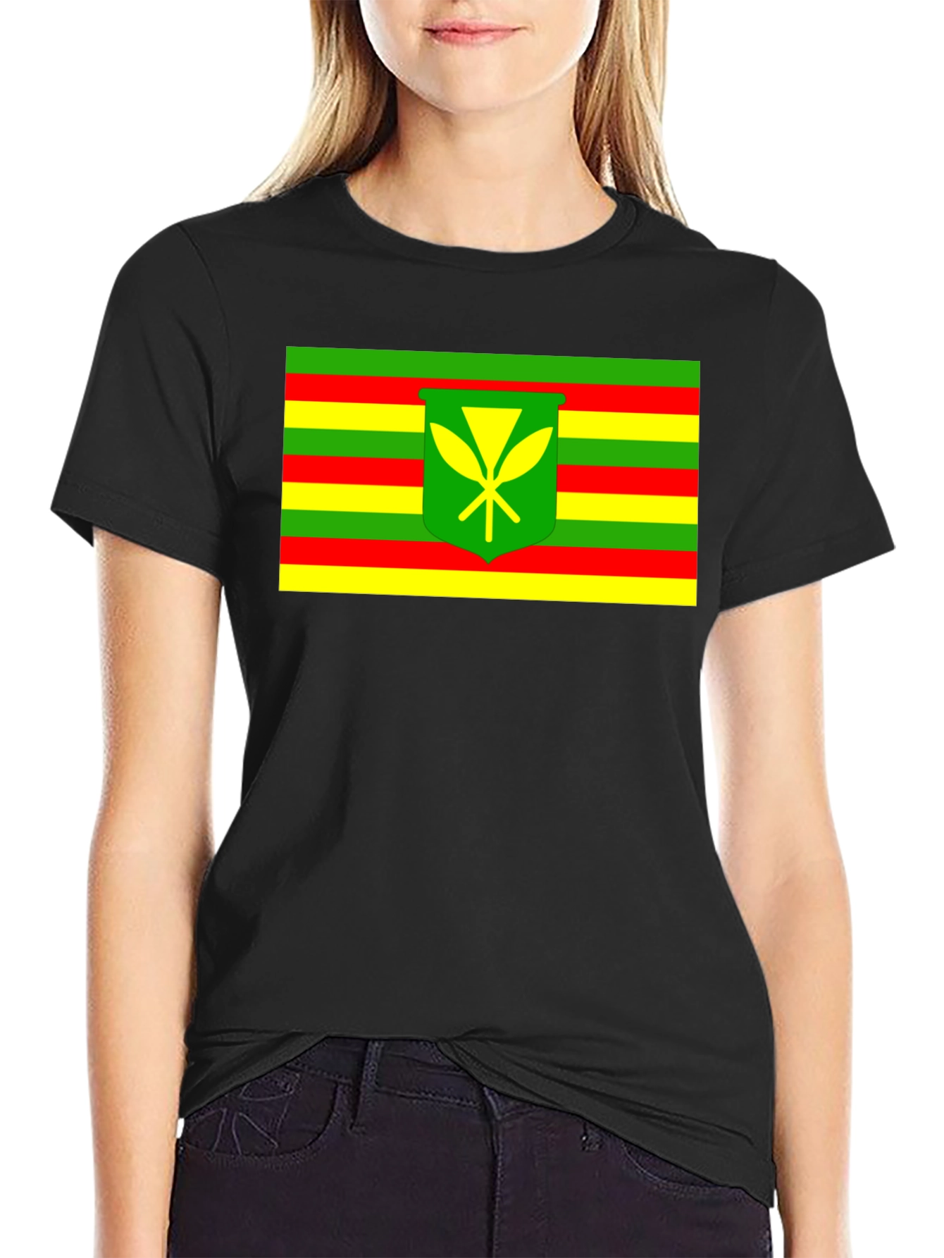 Hawaii Kanaka Maoli Flag T-Shirt