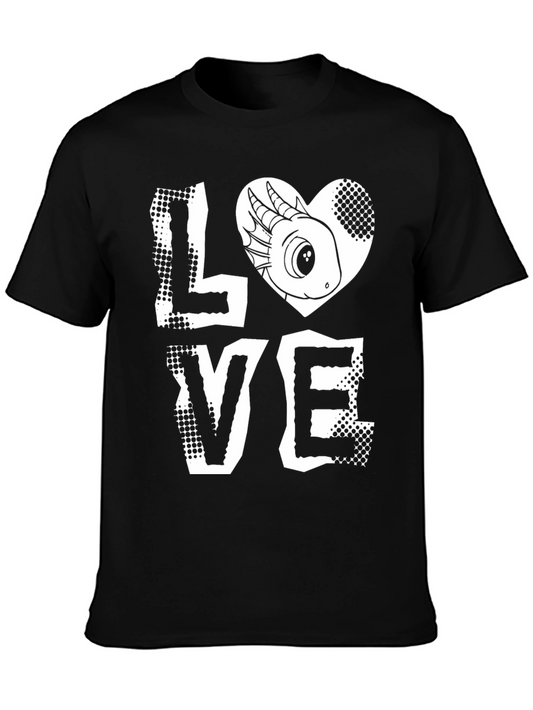 Love Axolotl Tee - Cute Amphibian Heart T-Shirt