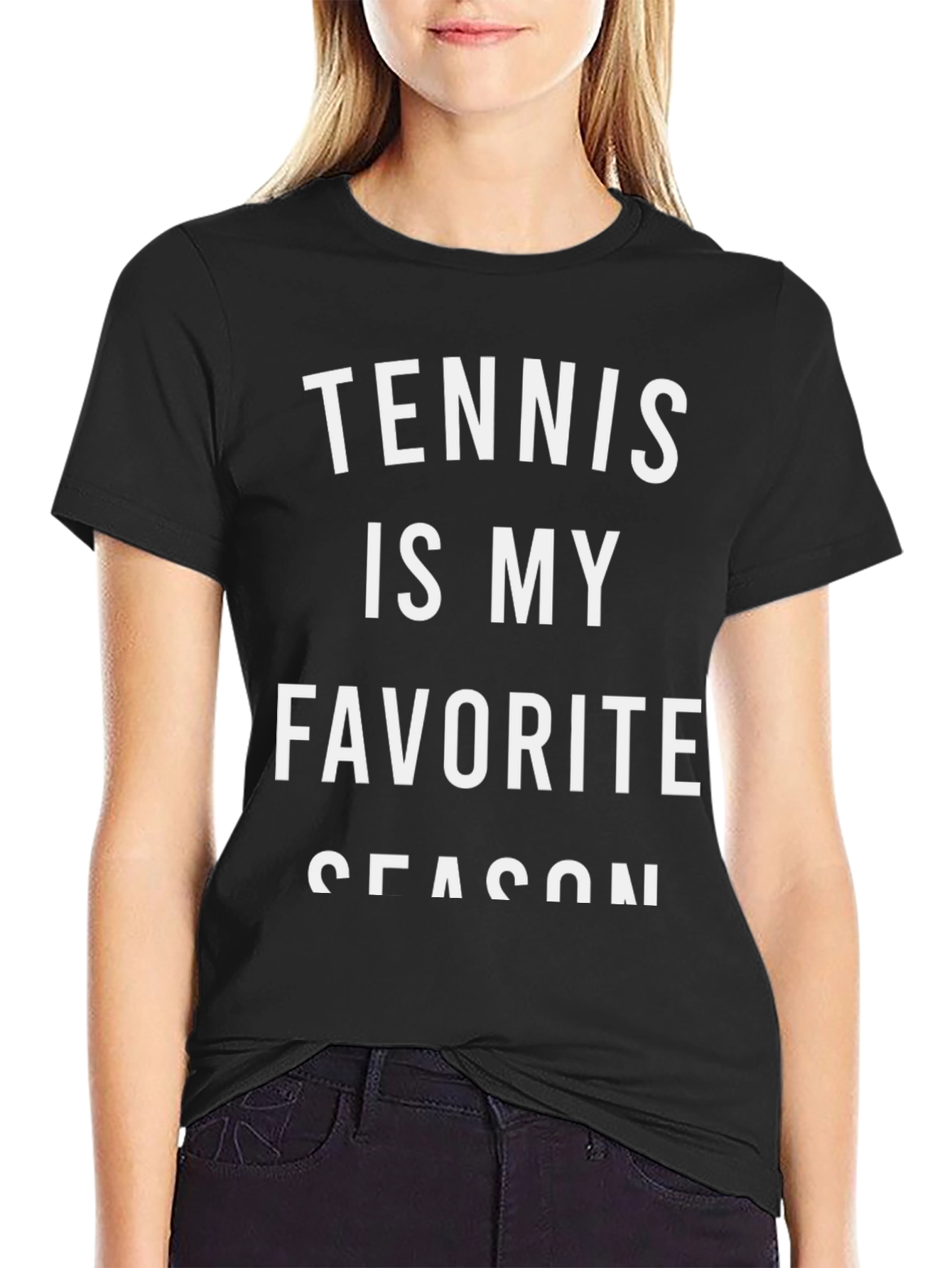 Tennis Is My Favorite Season Graphic T-Shirt
