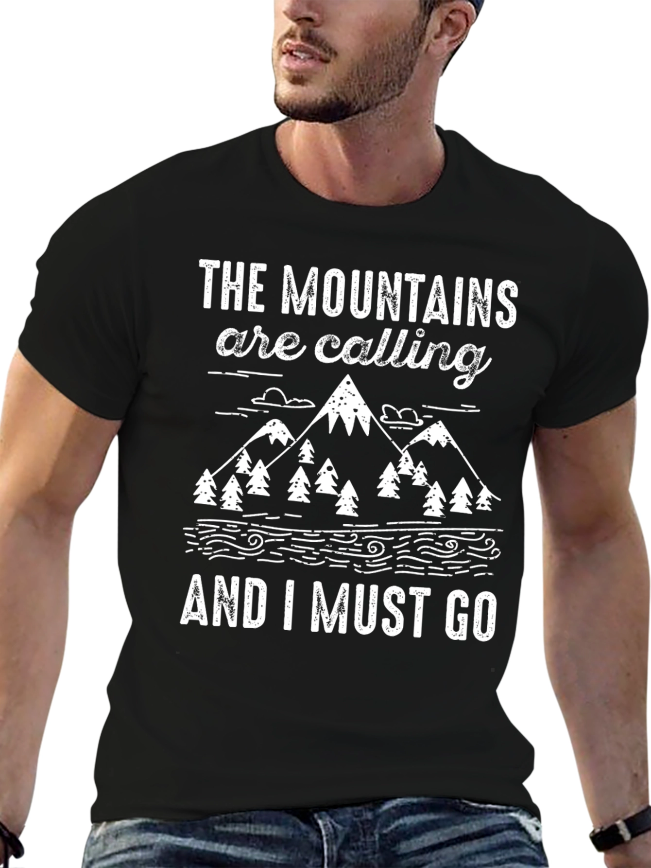 Mountain Calling Graphic Tee - Adventure Awaits!