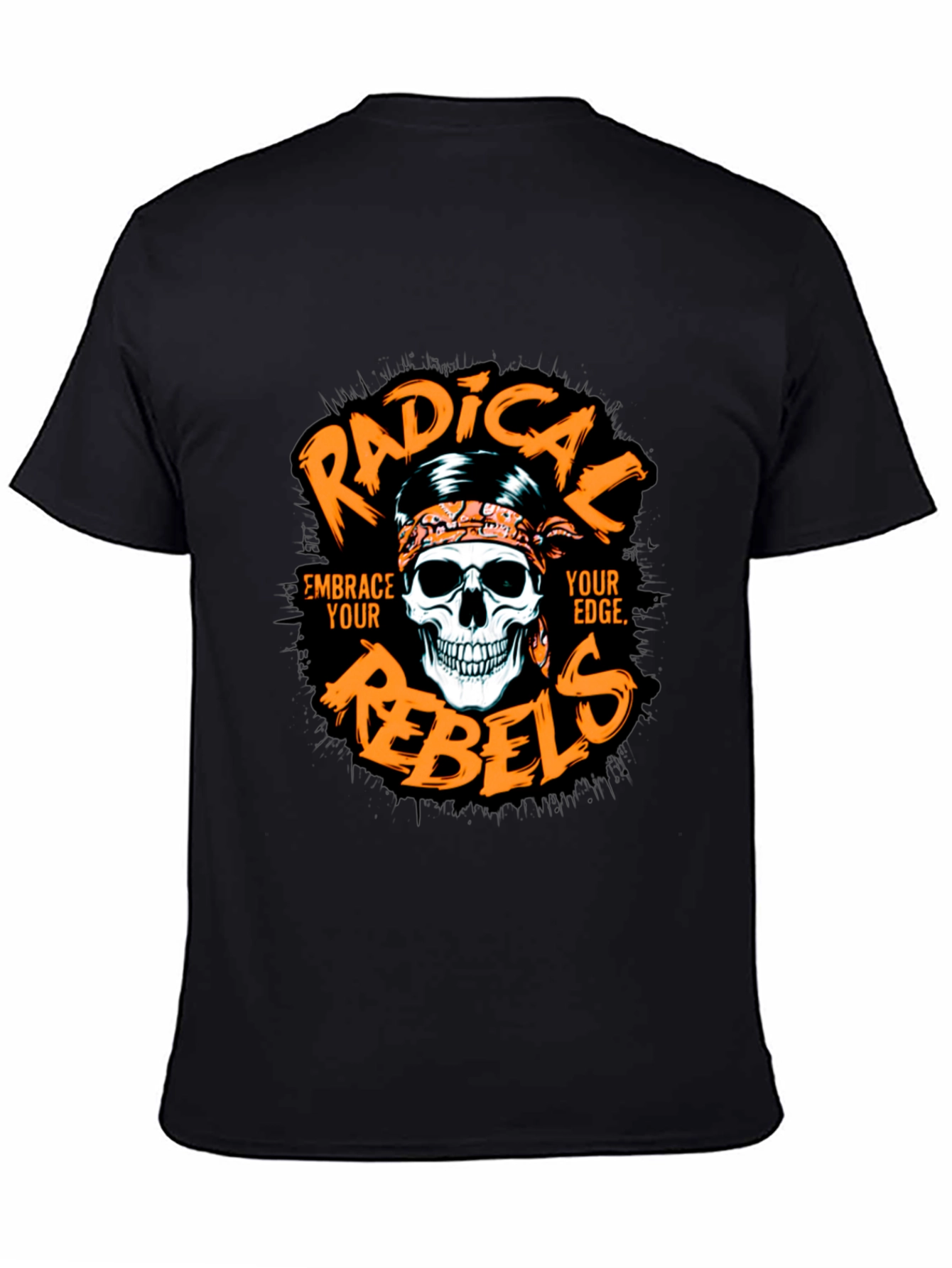 Radical Rebels Graphic Print Black T-Shirt