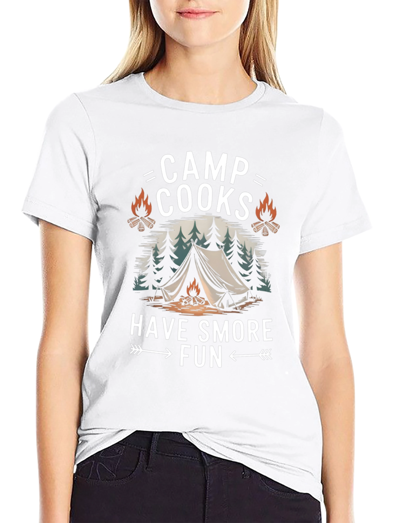 Camp Cooks Have Smore Fun Graphic Tee