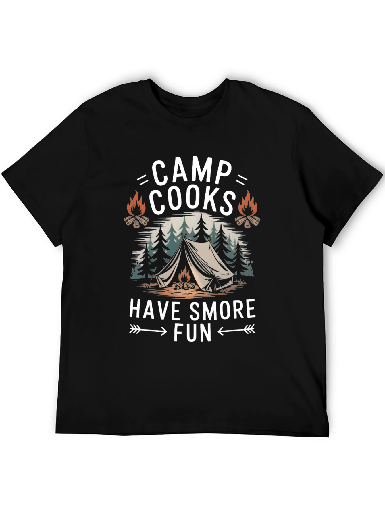 Camp Cooks Have Smore Fun Graphic Tee