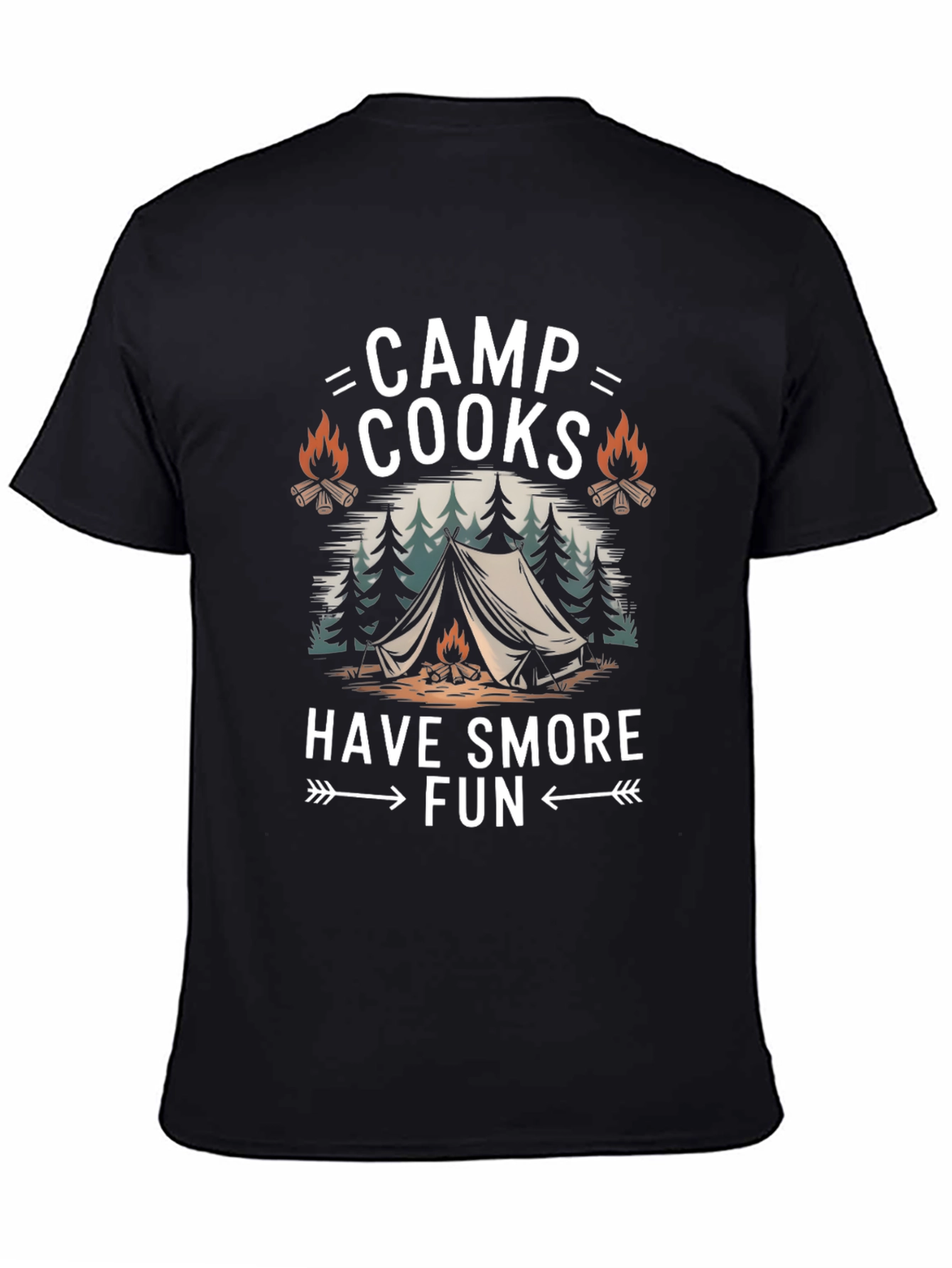 Camp Cooks Have Smore Fun Graphic Tee