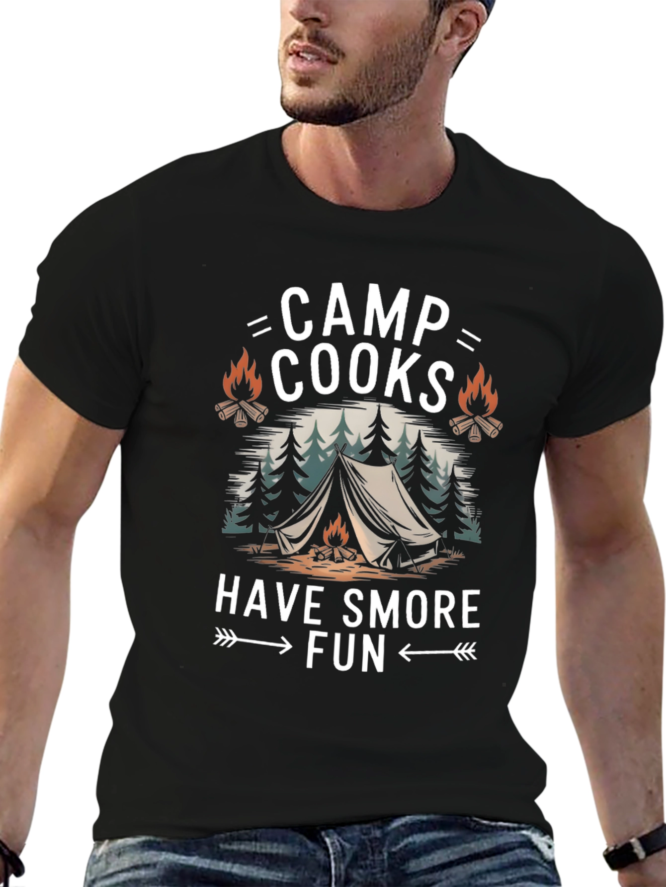 Camp Cooks Have Smore Fun Graphic Tee