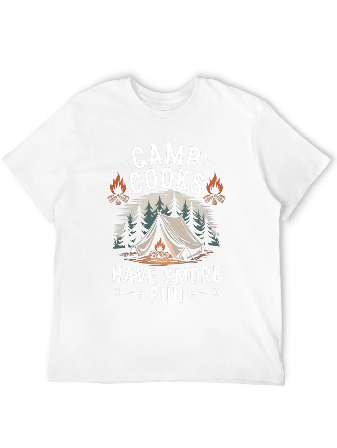 Camp Cooks Have Smore Fun Graphic Tee