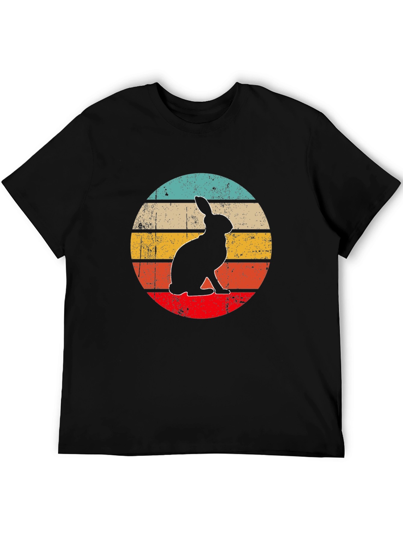 Retro Bunny Silhouette T-Shirt