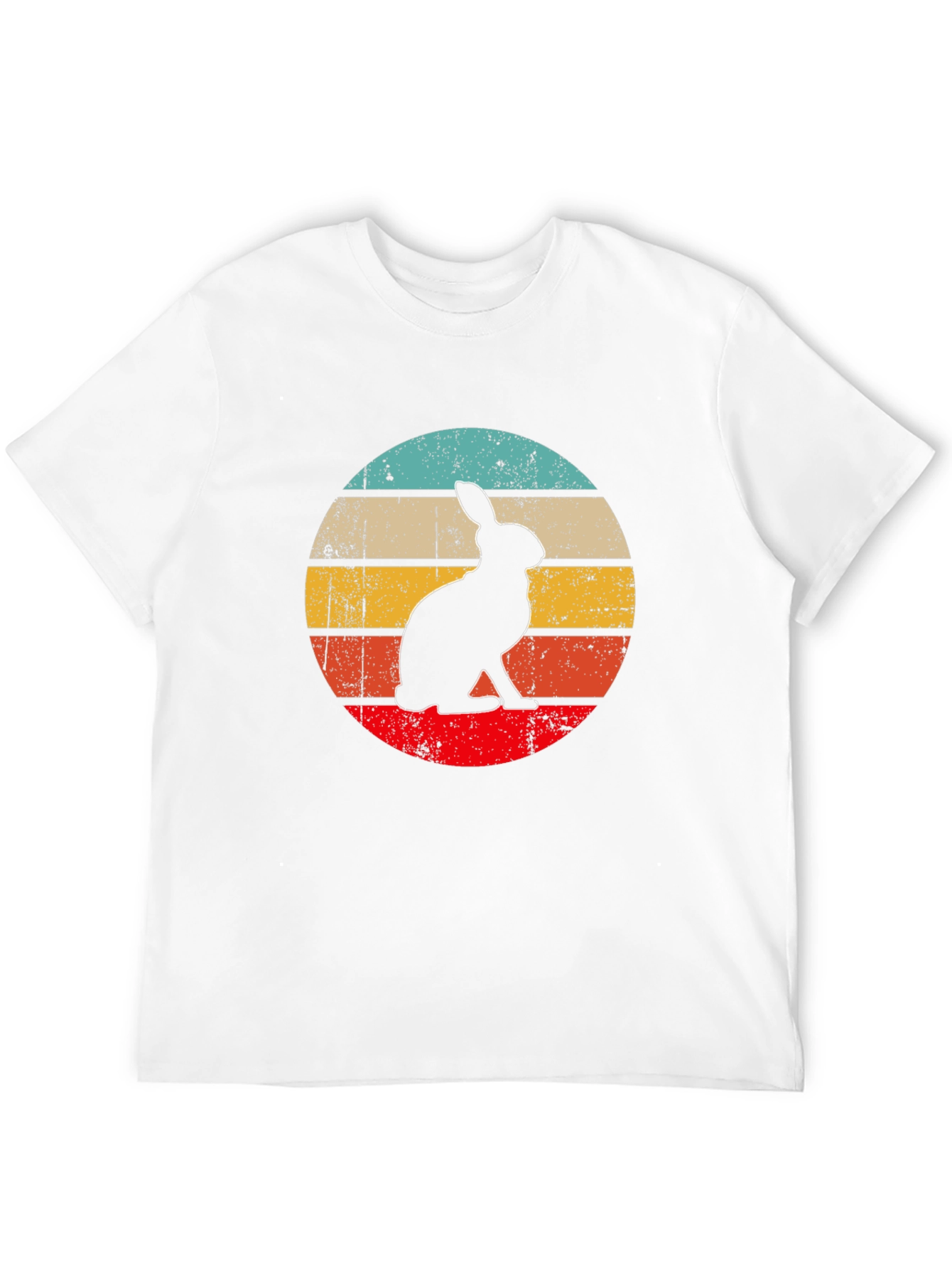Retro Bunny Silhouette T-Shirt