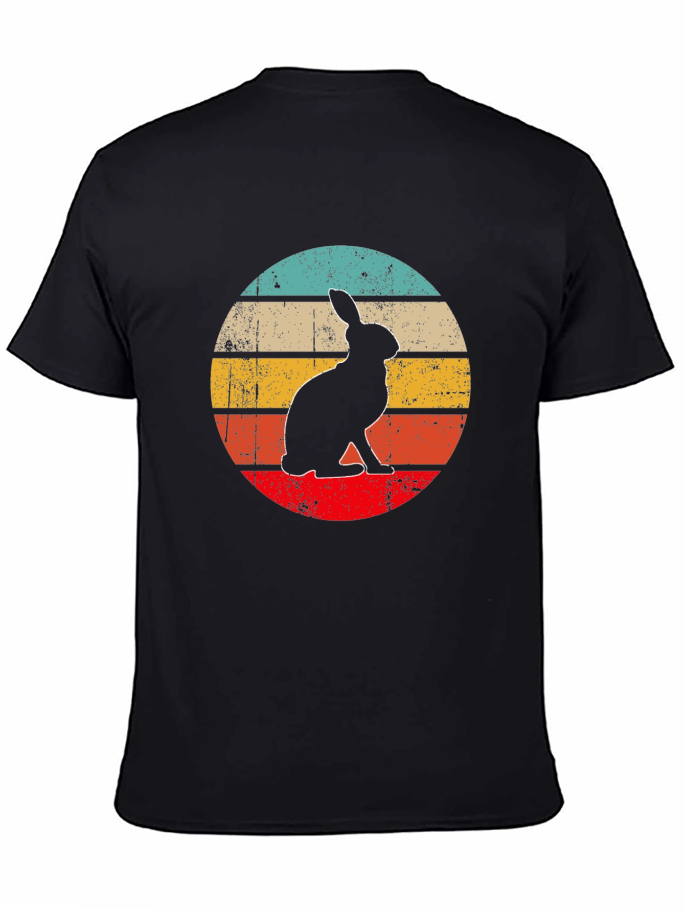 Retro Bunny Silhouette T-Shirt