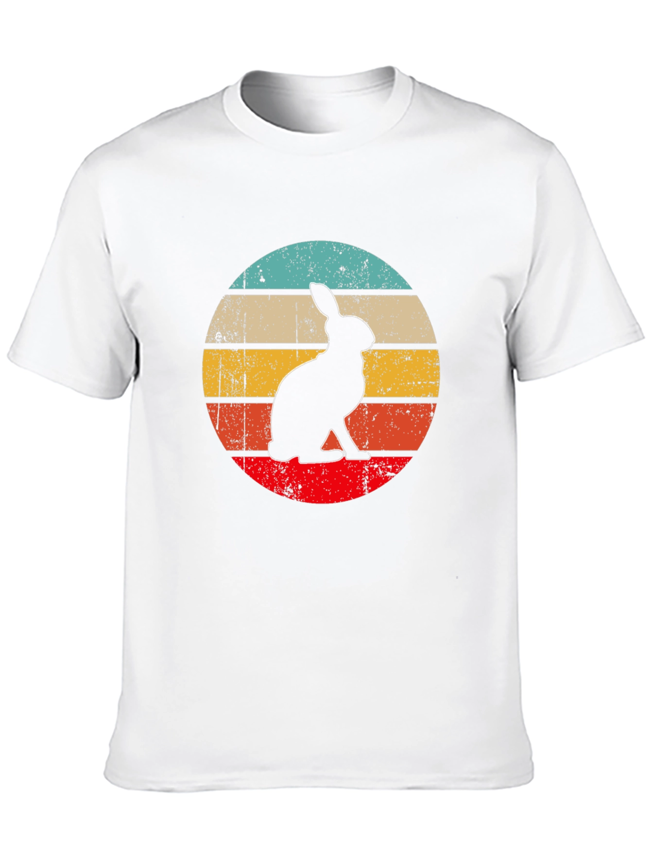 Retro Bunny Silhouette T-Shirt