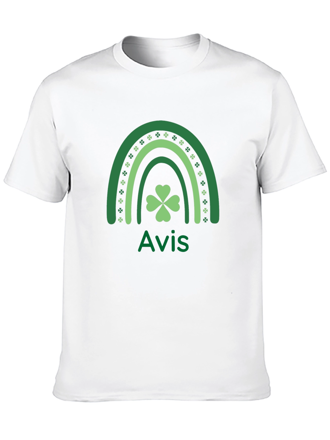 St. Patricks Day Shamrock Rainbow T-Shirt