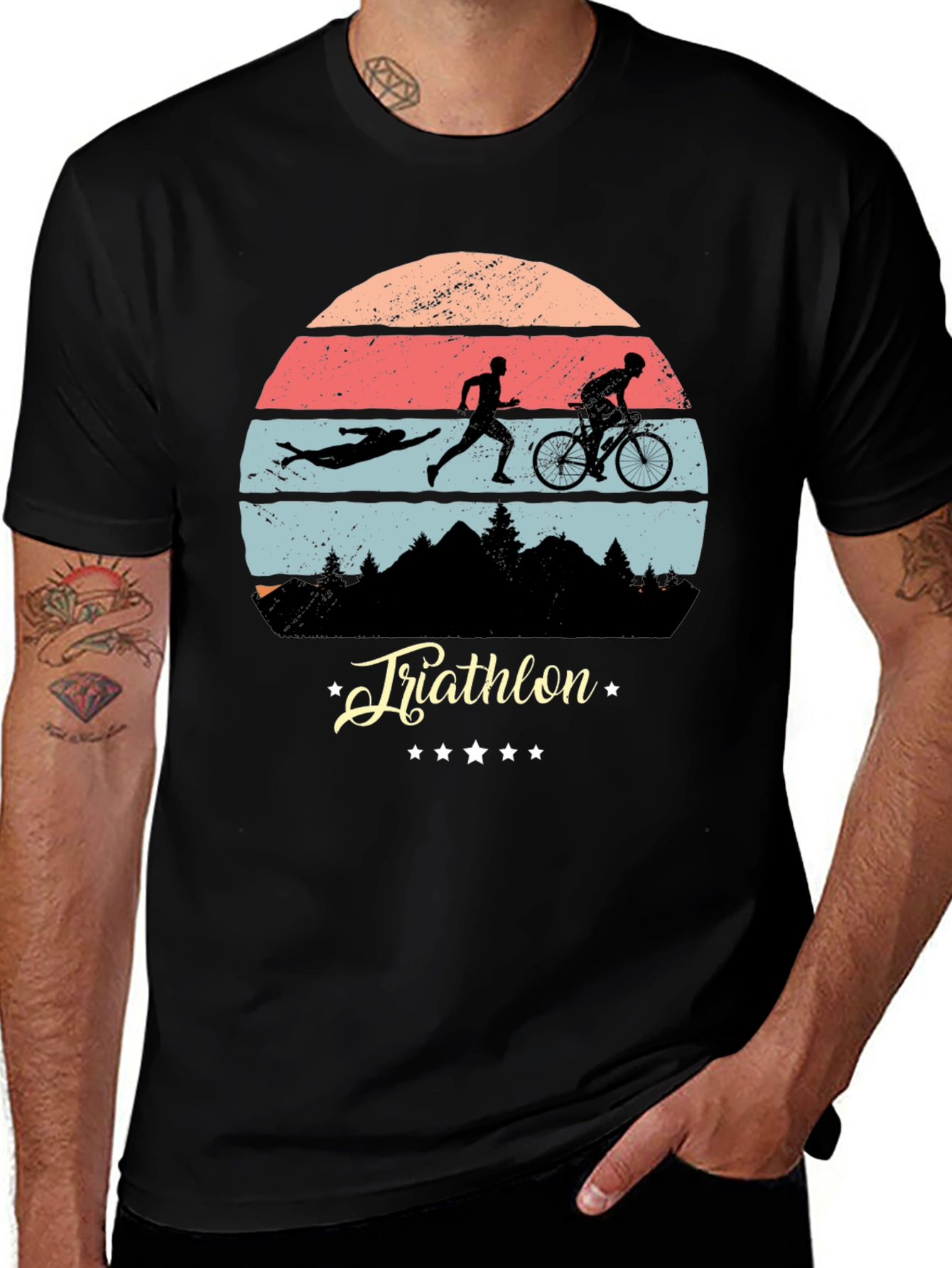 Triathlon Silhouette T-Shirt