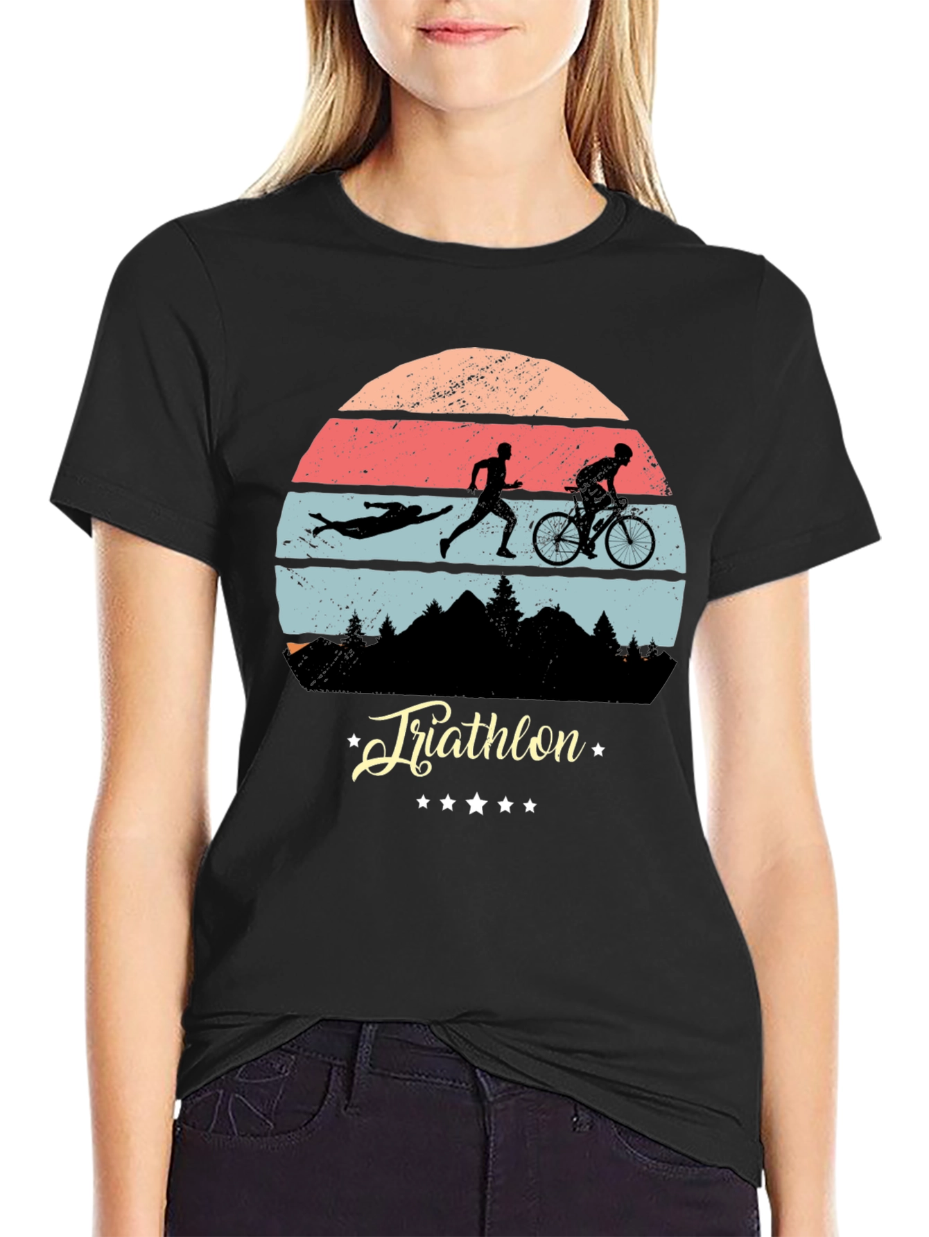 Triathlon Silhouette T-Shirt