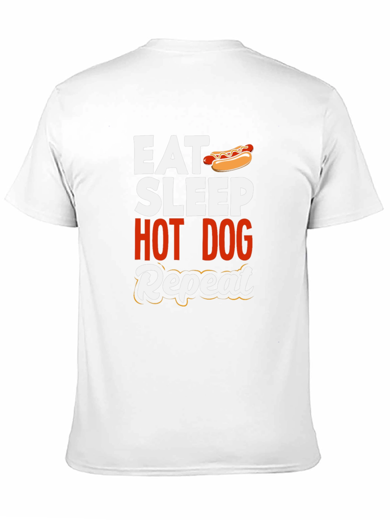 Eat Sleep Hot Dog Repeat T-Shirt