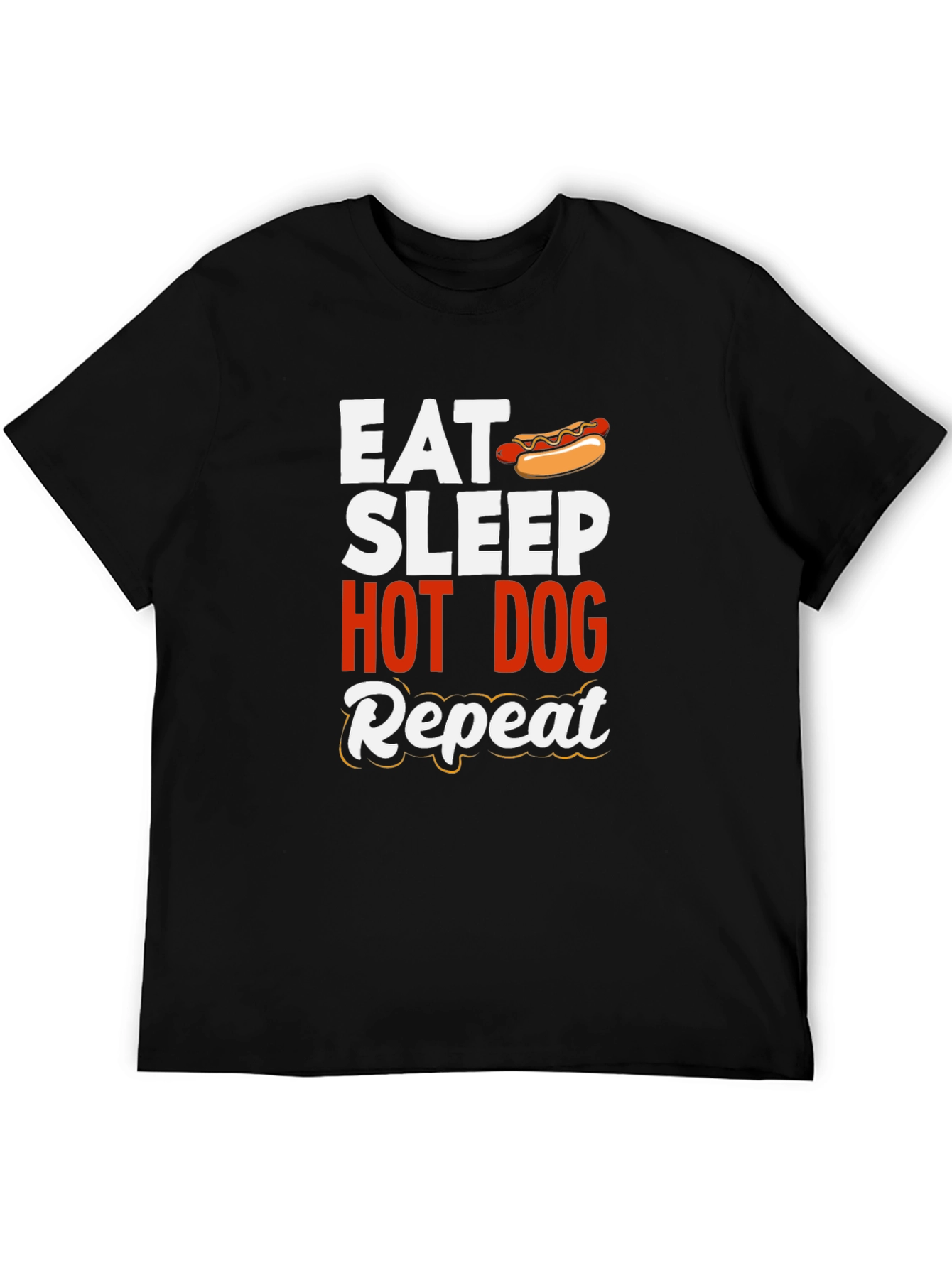 Eat Sleep Hot Dog Repeat T-Shirt