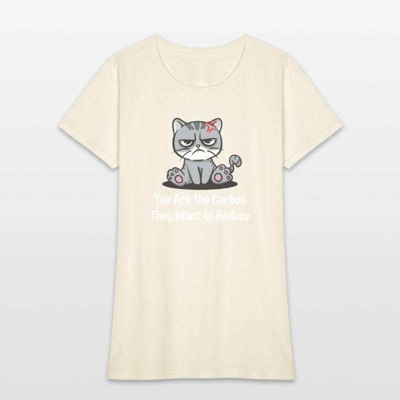 You Are the Carbon They Want to Reduce Funny Sarca