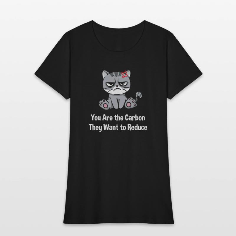 You Are the Carbon They Want to Reduce Funny Sarca