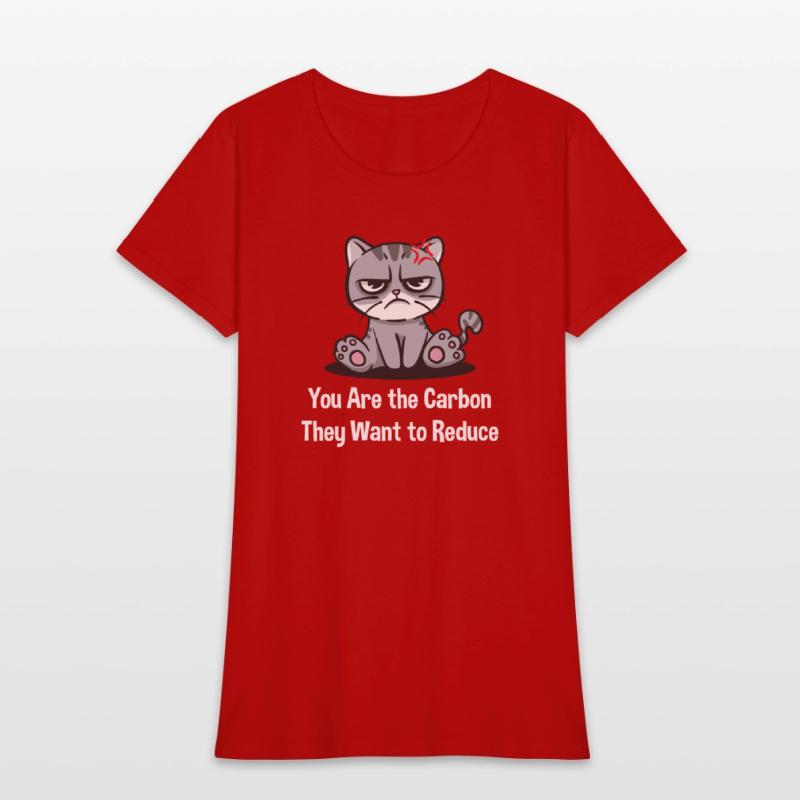 You Are the Carbon They Want to Reduce Funny Sarca