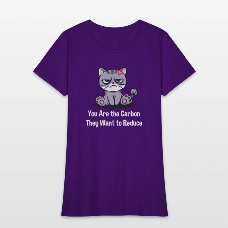 You Are the Carbon They Want to Reduce Funny Sarca