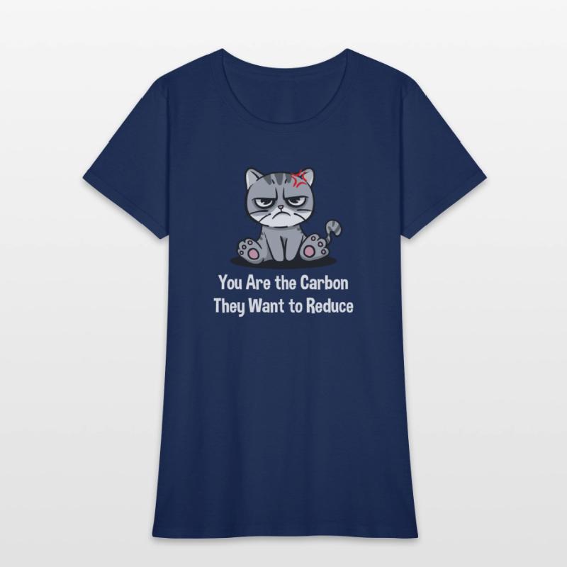 You Are the Carbon They Want to Reduce Funny Sarca