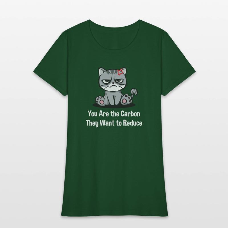 You Are the Carbon They Want to Reduce Funny Sarca