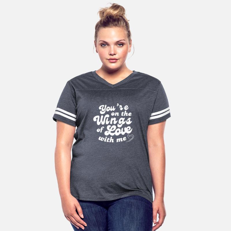 you re on the wings of love with me