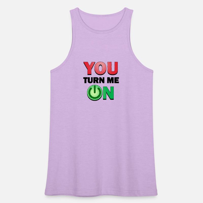 YOU TURN ME ON Funny Love Design