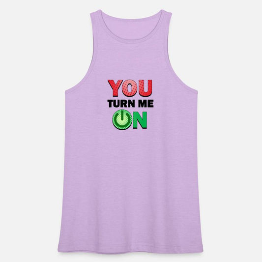 YOU TURN ME ON Funny Love Design