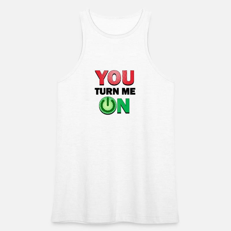 YOU TURN ME ON Funny Love Design