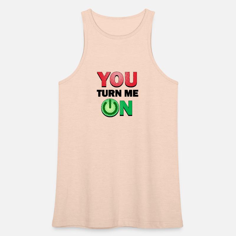 YOU TURN ME ON Funny Love Design