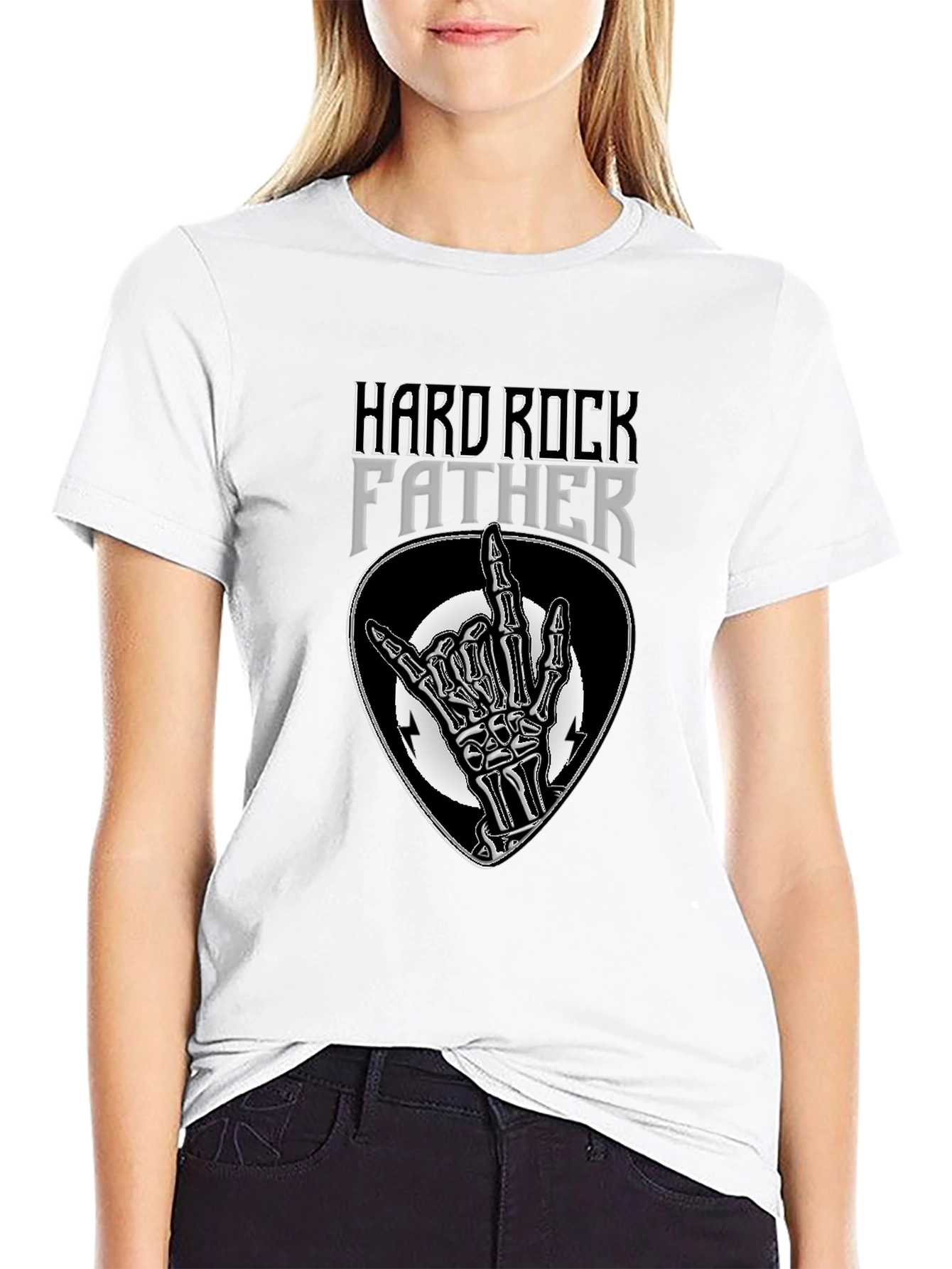 Hard Rock Father Graphic T-Shirt