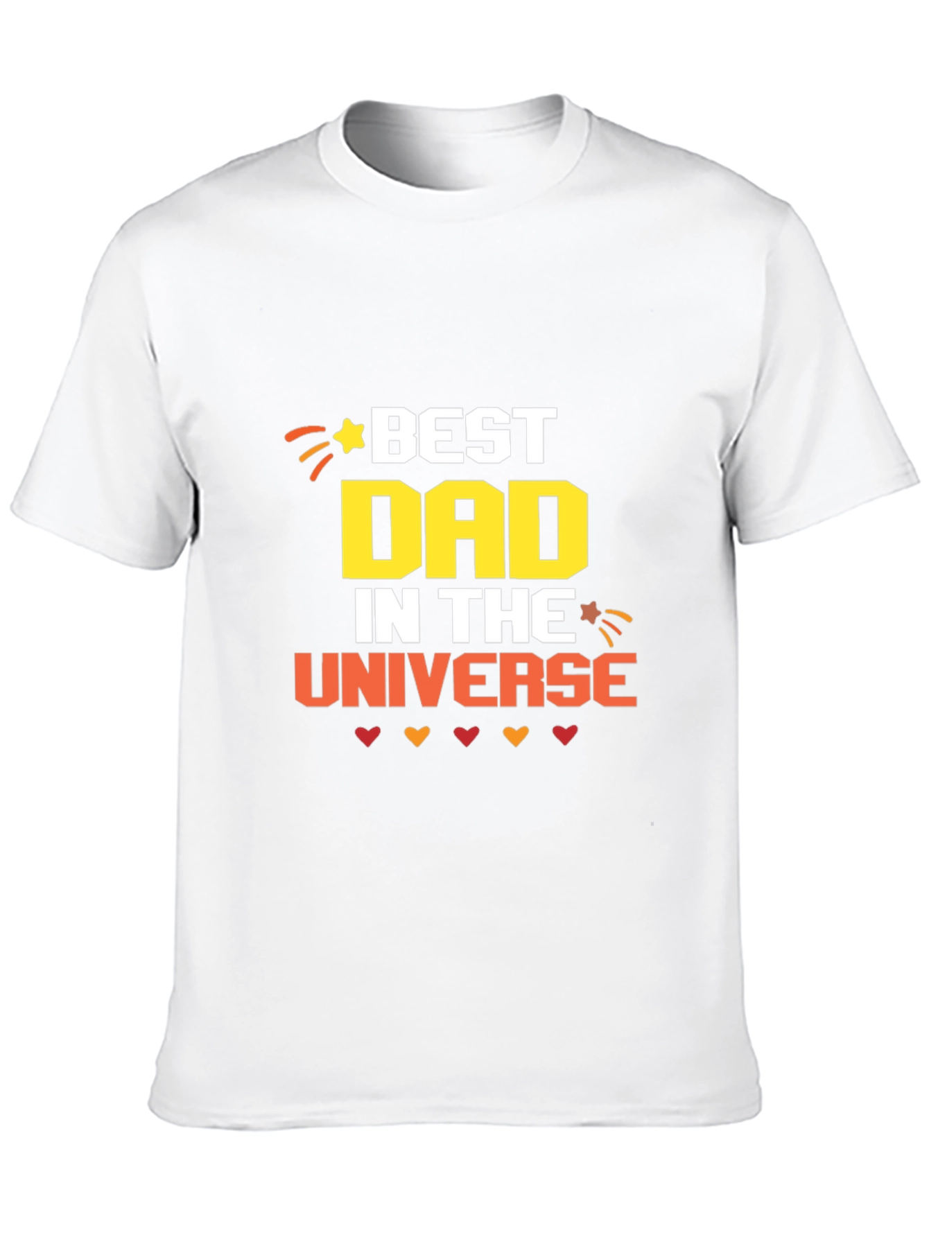 Best Dad in the Universe Graphic T-Shirt