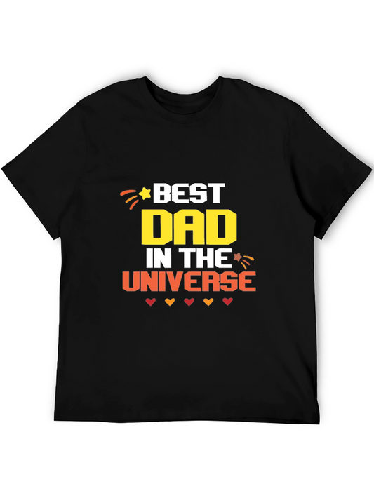 Best Dad in the Universe Graphic T-Shirt
