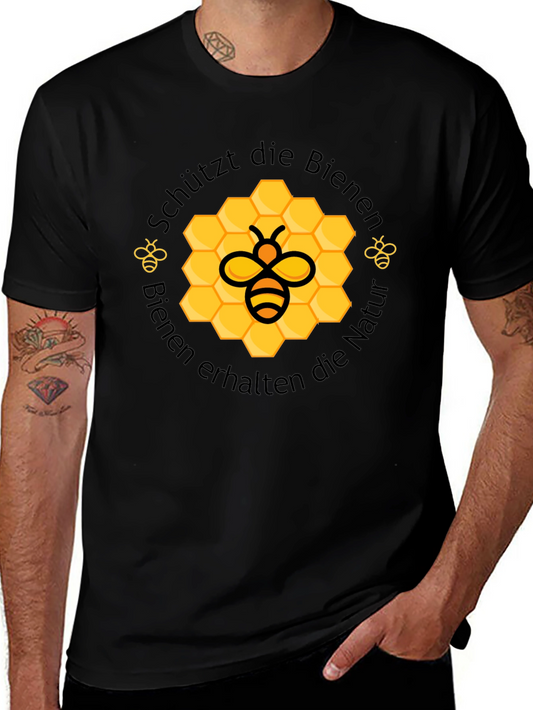 Bee Kind T-Shirt: Save the Bees Black Tee