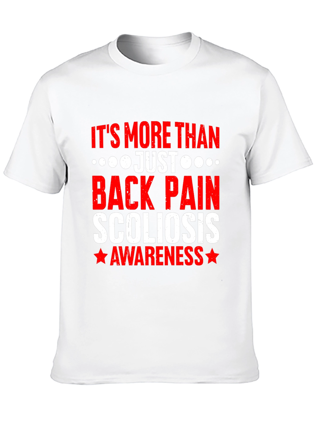 Scoliosis Awareness T-Shirt - More Than Back Pain