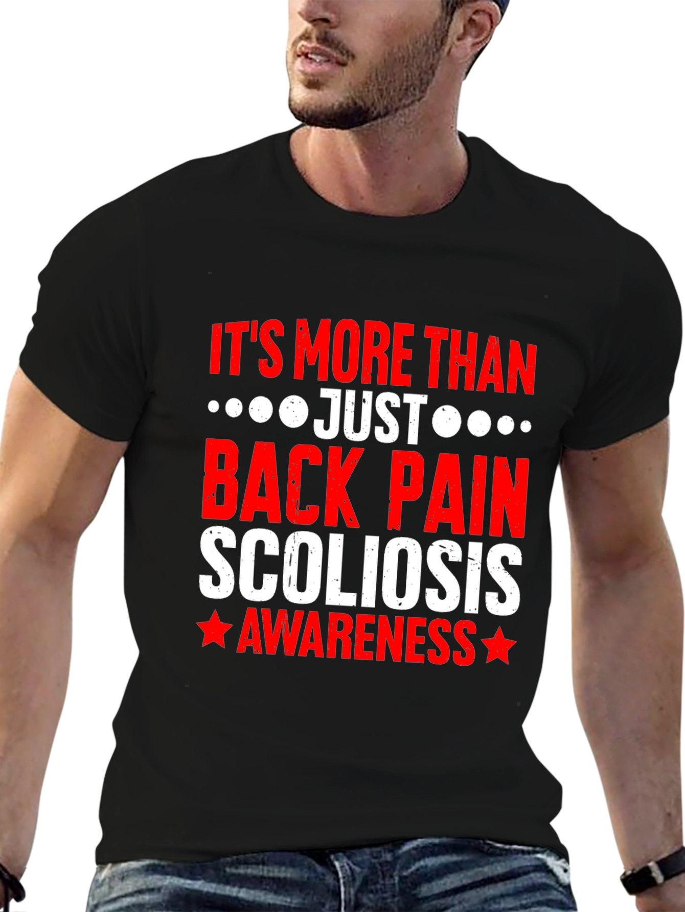 Scoliosis Awareness T-Shirt - More Than Back Pain