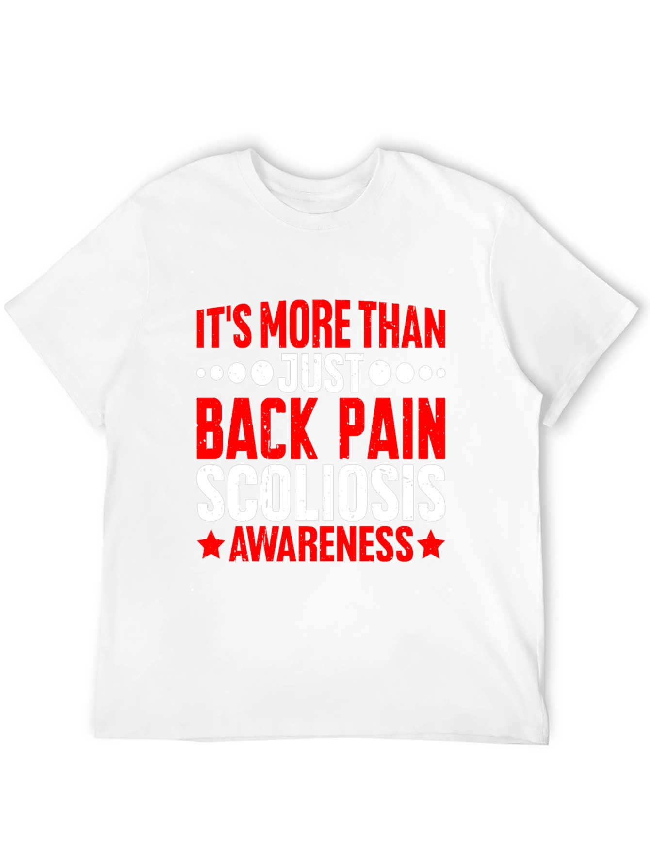 Scoliosis Awareness T-Shirt - More Than Back Pain