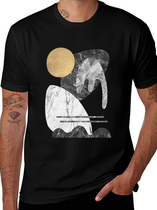 Modern Abstract Graphic T-Shirt