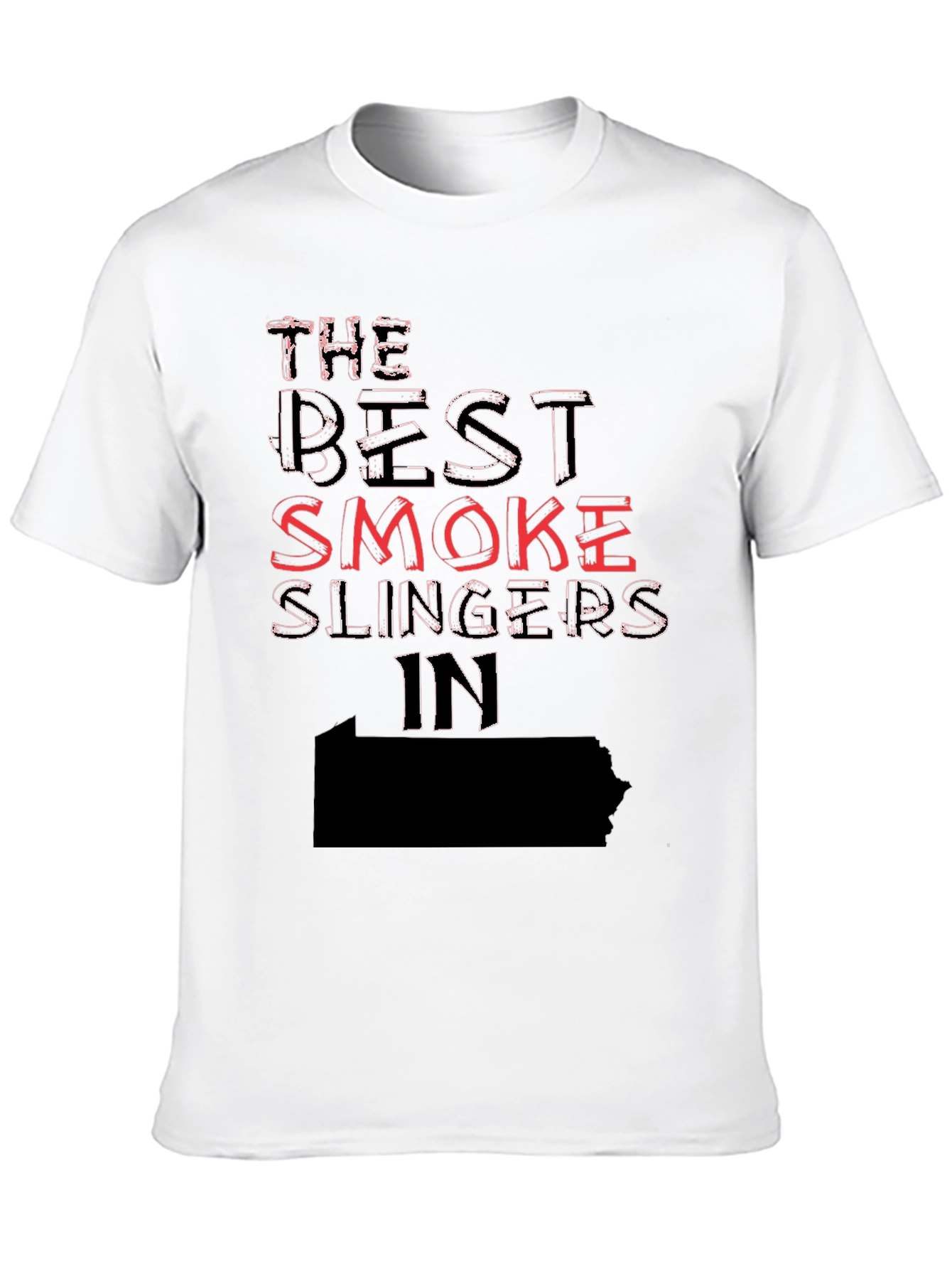 Smoke Slingers Tee - Novelty Graphic T-Shirt
