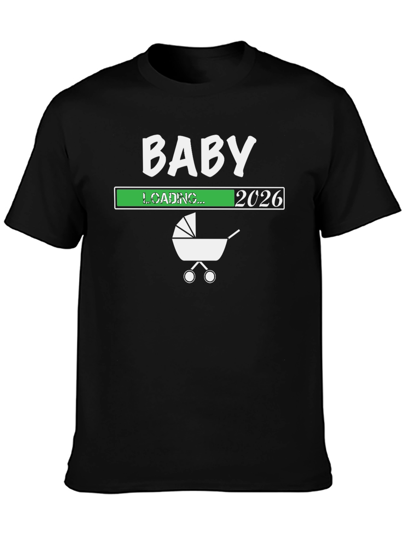 Baby Loading 2026 Graphic T-Shirt - Future Parents